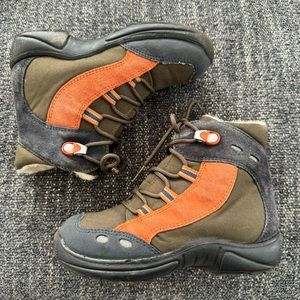 Ricosta Boys Green/Orange Winter Boots Size EU27
